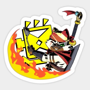 Meowscular Chef Sticker